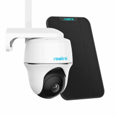 REOLINK bezpečnostní kamera Go PT Plus, 4MP, 3G/4G, USB-C + Solarní panel