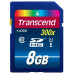 TRANSCEND SDHC karta 8GB Premium, Class 10 UHS-I, 300X