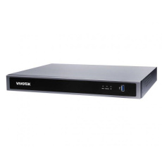 Vivotek NVR ND9326P, 8 PoE (max.120W) kanálů, propustnost IN/OUT max. 192Mbps/224Mbps, 2x HDD, H.265, RAID 0,1