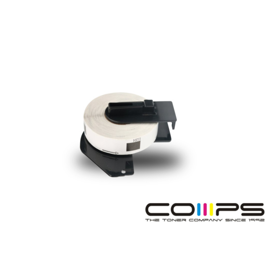 Brother papírové štítky 17mm x 54mm, bílá, 400 ks, DK11204, pro tiskárny řady QL