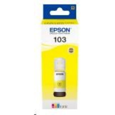 BAZAR - EPSON ink bar 103 EcoTank Yellow ink bottle - (Poškozený obal)