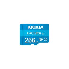 KIOXIA microSD Karta EXCERIA G2 256GB, UHS-I U3 V30, s Adaptérem