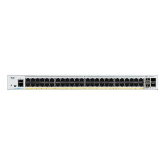 Cisco Catalyst C1000-48P-4X-L, 48x10/100/1000, 4xSFP+, PoE