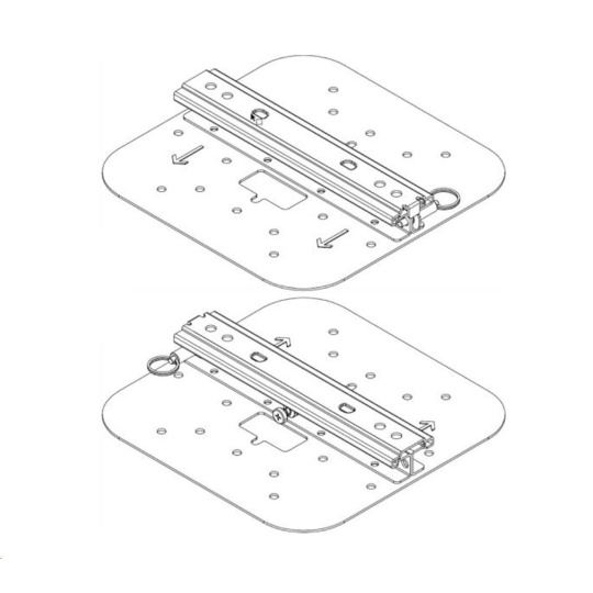 HPE Aruba Networking AP-MNT-U Campus Access Point Type U Universal Mount Bracket Kit