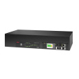 APC Rack ATS, 230V, 32A, (16)C13 (2)C19 out, 2U, IEC 309 32A 2P+E (2) (2.44m)