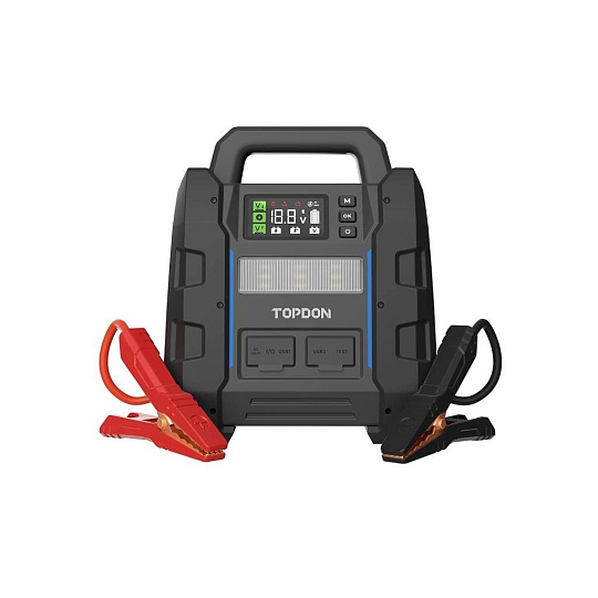 BAZAR - TOPDON startér a tester autobaterie V4500 Plus - Poškozený obal (Komplet)