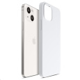 3mk Hardy Silicone MagCase pro Apple iPhone 15, Silver-White