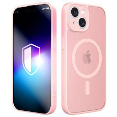 3mk ochranný kryt Misty MagCase Pink pro Apple iPhone 14