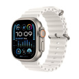 APPLE Watch Ultra 2 GPS + Cellular, 49mm Titanium Case with White Ocean Band