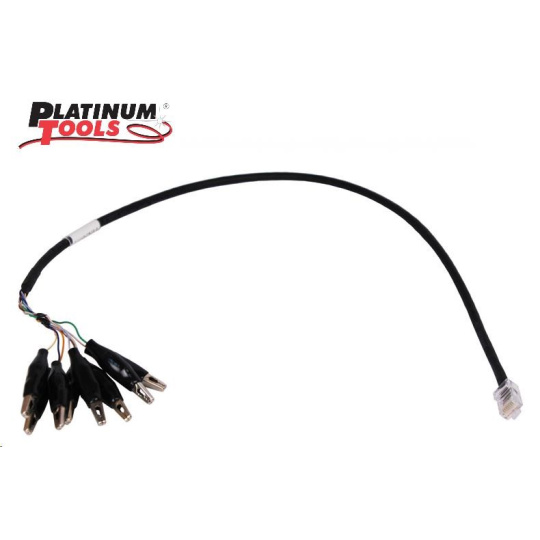 Platinum Tools CA015 - Redukční kabel RJ45 / 8x krokosvorka