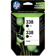 Inkoustová náplň HP CB331EE (2x HP #338), černý, originál, dual pack