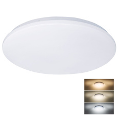 BAZAR - Solight LED stropní světlo Plain, 3CCT, 36W, 2520lm, 3000K, 4000K, 6000K, kulaté, 45cm - Poškozený obal BAZAR - Solight LED stropní světlo Plain, 3CCT, 36W, 2520lm, 3000K, 4000K, 6000K, kulaté, 45cm - Poškozený obal