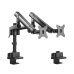 Dvouramenný stolní držák na 2 monitory Fiber Mounts M8C12