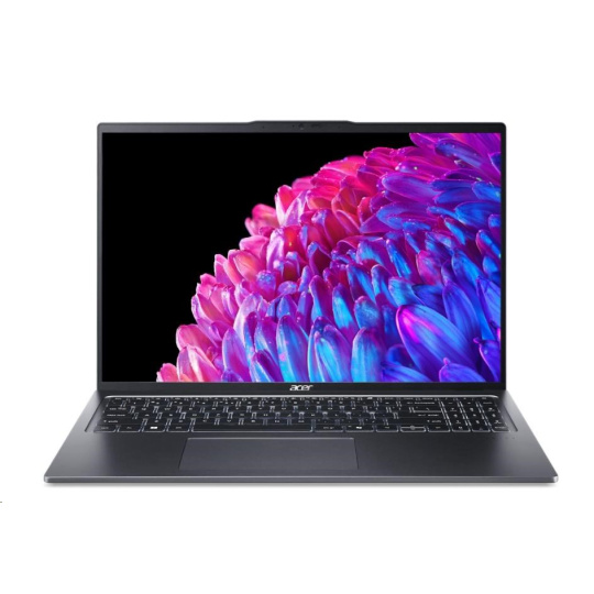 ACER NTB Swift Go 16 (SFG16-72-72QM), Core Ultra 7 155U,16" 1920x1200,16GB,1TB SSD,Intel Arc,W11H,Gray