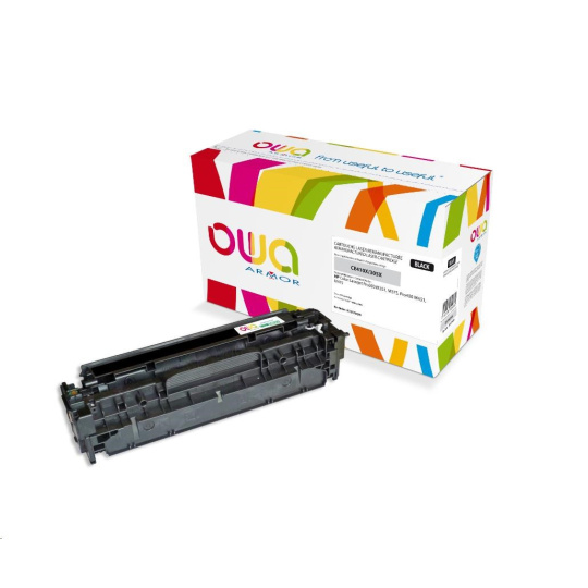 OWA Armor toner pro HP Color Laserjet Pro300 M351, M375, Pro400 M451, M475, 4000 Stran, CE410X, černá/black