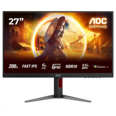 AOC MT 27" 27G4HA - 1920x1080,IPS,200Hz,2xHDMI,1xDP,Repro,Pivot AOC MT 27" 27G4HA - 1920x1080,IPS,200Hz,2xHDMI,1xDP,Repro,Pivot