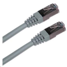XtendLan patch kabel Cat5E, FTP - 20m, šedý XtendLan patch kabel Cat5E, FTP - 20m, šedý