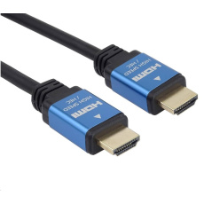 PREMIUMCORD Kabel HDMI - Ultra HDTV, 2m (kovové, zlacené konektory)