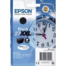 EPSON ink čer Singlepack "Budík" Black 27XXL DURABrite Ultra Ink EPSON ink čer Singlepack "Budík" Black 27XXL DURABrite Ultra Ink