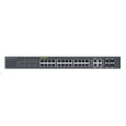 Zyxel GS1920-24HPv2 28-port Gigabit WebManaged PoE Switch, 24x gigabit RJ45, 4x gigabit RJ45/SFP, 802.3at, 375W pro PoE