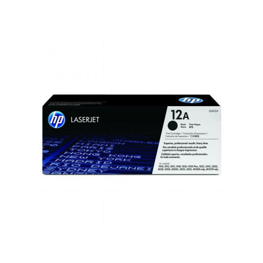 Toner HP Q2612A (HP 1010), černá, originální toner, 2000s