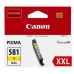 Canon CARTRIDGE CLI-581 XXL žlutá pro PIXMA TS615x, TS625x, TS635x, TR7550, TS815x (824str.)