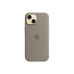 APPLE iPhone 15 Silicone Case with MagSafe - Clay