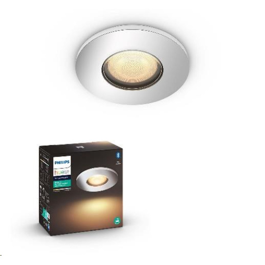 PHILIPS Adore Zapuštěné bodové svítidlo, Hue White ambiance, 230V,set 1x5W GU10, Chrom (3417511P9)