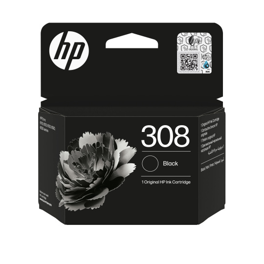 HP 308 Black Original Ink Cartridge (160 pages) HP 308 Black Original Ink Cartridge (160 pages)