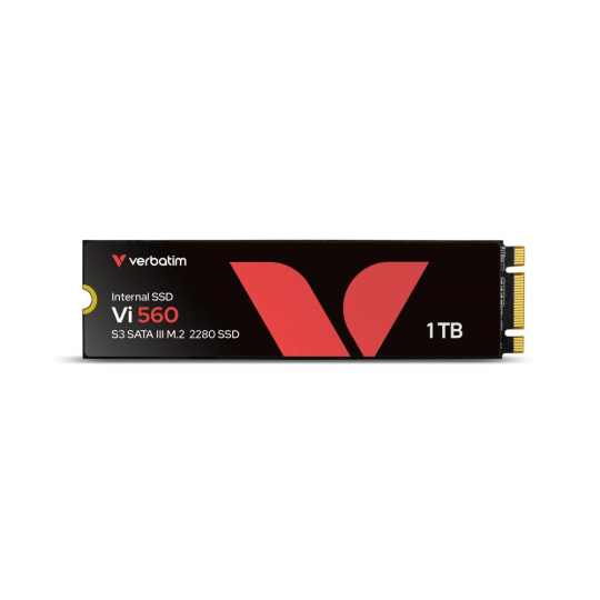 VERBATIM SSD Vi560 S3 M.2 1TB SATA III, W 520/ R 490MB/s VERBATIM SSD Vi560 S3 M.2 1TB SATA III, W 520/ R 490MB/s