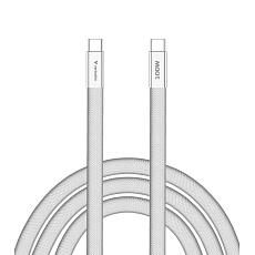 VERBATIM Kabel Sync & Charge SoftTouch USB-C, 100W, 120cm, bílá VERBATIM Kabel Sync & Charge SoftTouch USB-C, 100W, 120cm, bílá