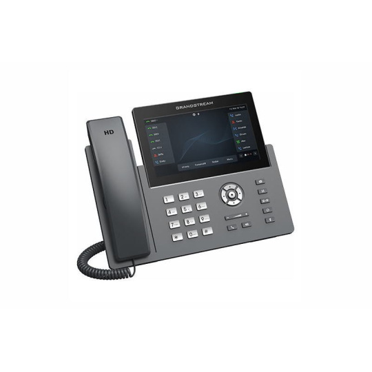 Grandstream GRP2670 SIP telefon, 12 linek, 6 SIP účtů, 7" displej, Wi-Fi, Bluetooth, 2 x RJ45 10/100/1000 Mbps