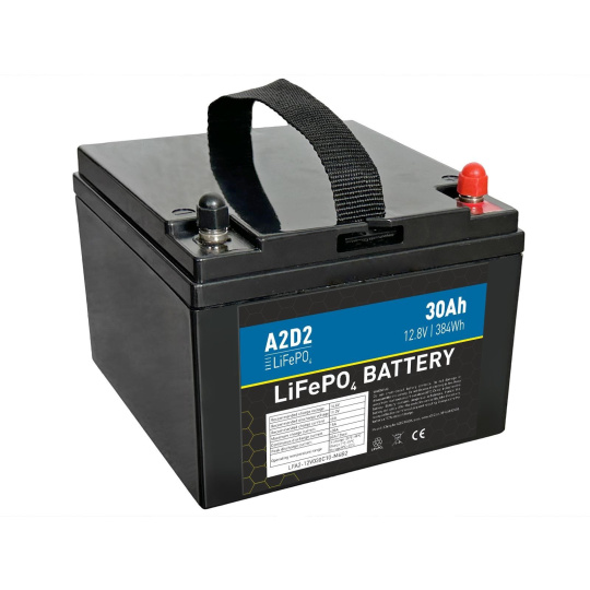AVACOM A2D2 Baterie pro LiFePO4 12,8V 30Ah M6