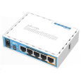 MikroTik hAP ac lite, 650MHz CPU, 64MB RAM, 5x LAN, 2.4 + 5GHz Wi-Fi 802.11b/g/n/ac, vč. L4