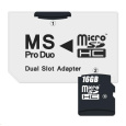 CONNECT IT Adaptér MS PRO DUO 2x Micro SDHC DUAL SLOT