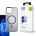 3mk ochranný kryt Frosty MagCase Blue pro Apple iPhone 12 Pro Max
