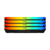 KINGSTON DIMM DDR4 128GB (Kit of 4) 3600MT/s CL18 FURY Beast RGB, XMP