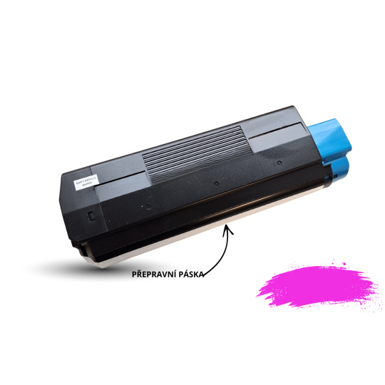 OKI C3200 (43034806) - kompatibilní červený toner