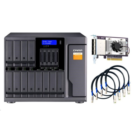 QNAP TL-D1600S rozšiřující jednotka QNAP NAS s QXP-1600eS (16xSATA,4xSFF-8088)