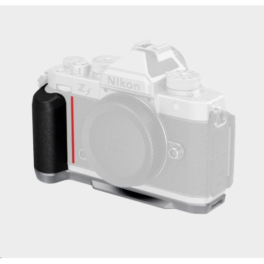 SmallRig 5706 L-Shaped Mount Plate with Silicone Handle for Nikon Z f Silver SmallRig 5706 L-Shaped Mount Plate with Silicone Handle for Nikon Z f Silver