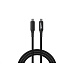 WG - Datový kabel Type-C na Type-C, 1 metr, 5 A, 240 W, 40Gbps, USB4, černá
