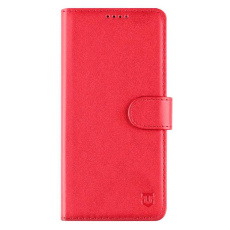 Tactical flipové pouzdro Field Notes pro Honor X8 5G/X6 4G/70 Lite Red