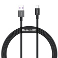 Baseus Superior Series rychlonabíjecí kabel USB/Type-C 66W 1m černá