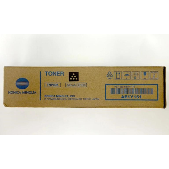 Minolta Toner TNP-93K, černý do bizhub C3100i (6k)