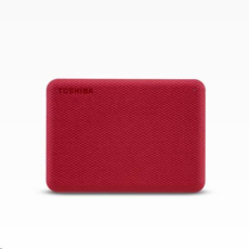 TOSHIBA Externí HDD CANVIO ADVANCE (NEW) 4TB, USB 3.2 Gen 1, červená / red