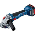 BOSCH GWS 18V-10, akumulátorová úhlová bruska, 9.000 ot/min, 125 mm