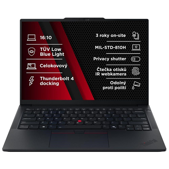 LENOVO NTB ThinkPad E14 G7 - Ultra5 226V,14" 2.8K 120Hz,16GB,512SSD,FHD+IRcam,W11P