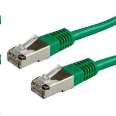 XtendLan patch kabel Cat6A, SFTP, LS0H - 2m, zelený XtendLan patch kabel Cat6A, SFTP, LS0H - 2m, zelený
