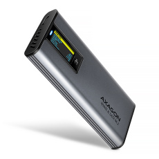 AXAGON EEM2-SD2 USB-C 10Gbps - M.2 NVMe & SATA SSD kovový DISPLAY box, bezšroubkový AXAGON EEM2-SD2 USB-C 10Gbps - M.2 NVMe & SATA SSD kovový DISPLAY box, bezšroubkový