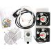 19" ventilace pro nástěnné rozvaděče XtendLan, termostat, 2 ventilátory 120mm, napájecí kabel, spojovací materiál